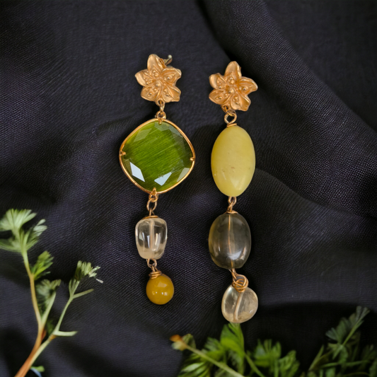 Olivine Drop Earring
