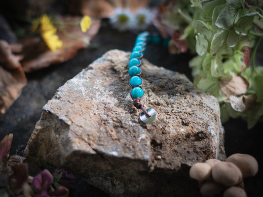 Bracciale in pietra turchese