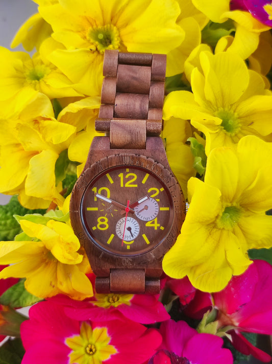 Orologio in noce