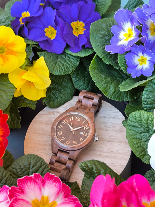 Orologio in legno