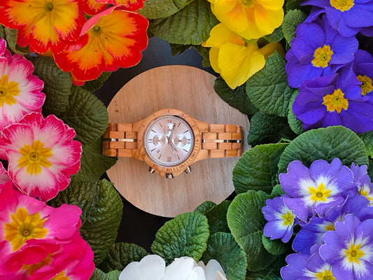 Orologio in legno