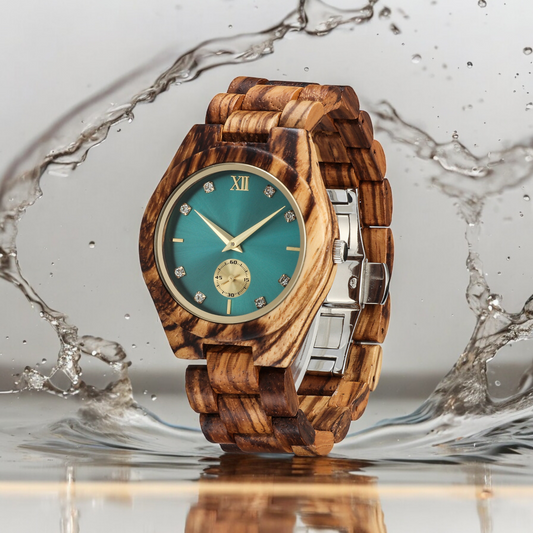 Orologio in zebrano