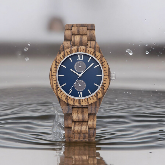 Orologio in zebrano