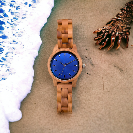 Wooden clock