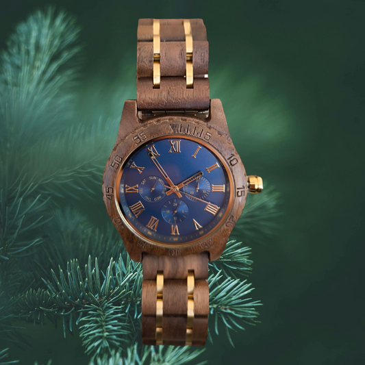 Wooden clock