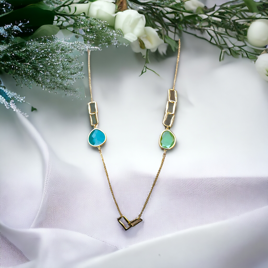 Gold Steel Necklace